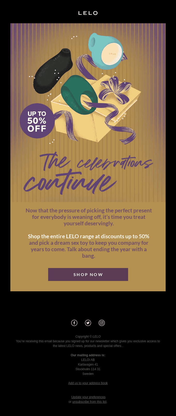 Last Sale of The Year