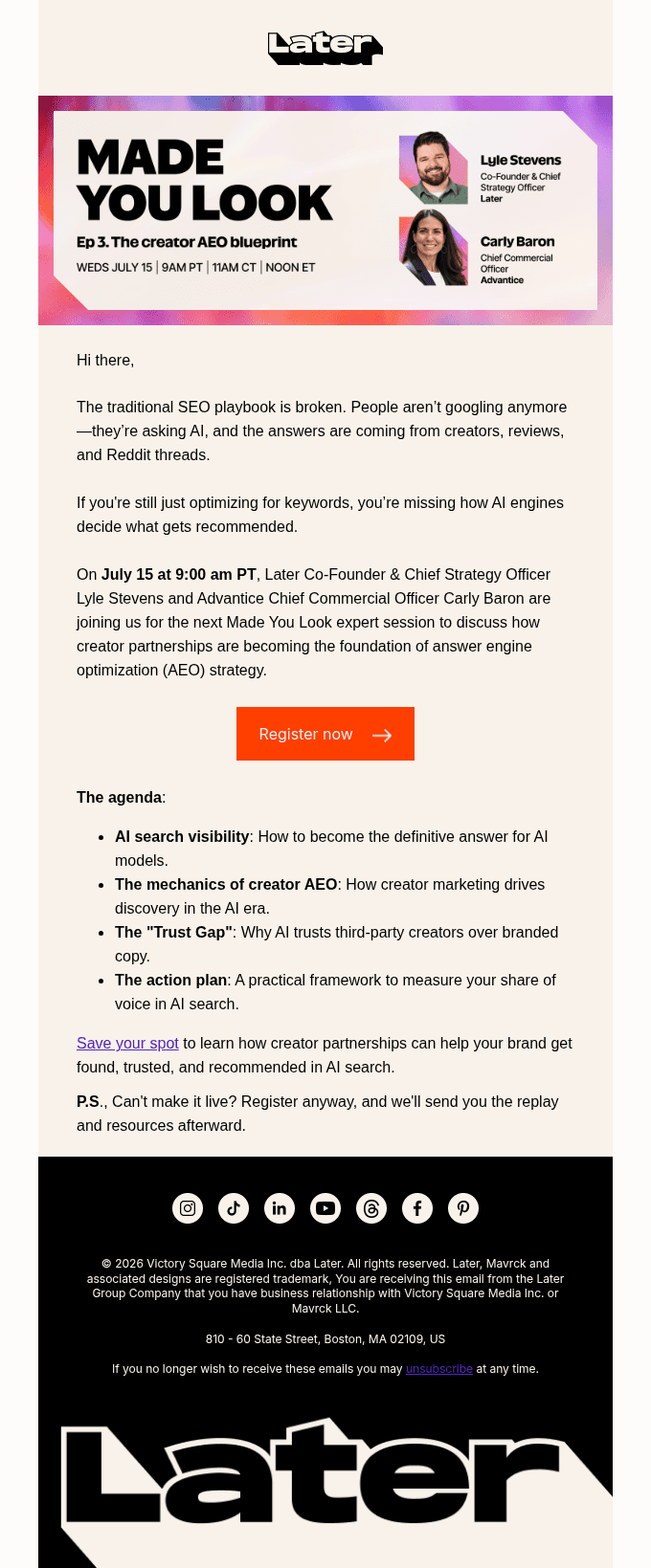 Creator AEO is changing how people find you. Are you ready?