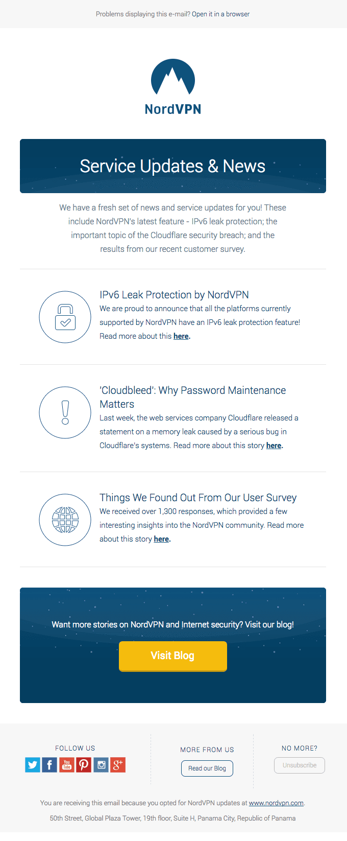 Latest News from NordVPN