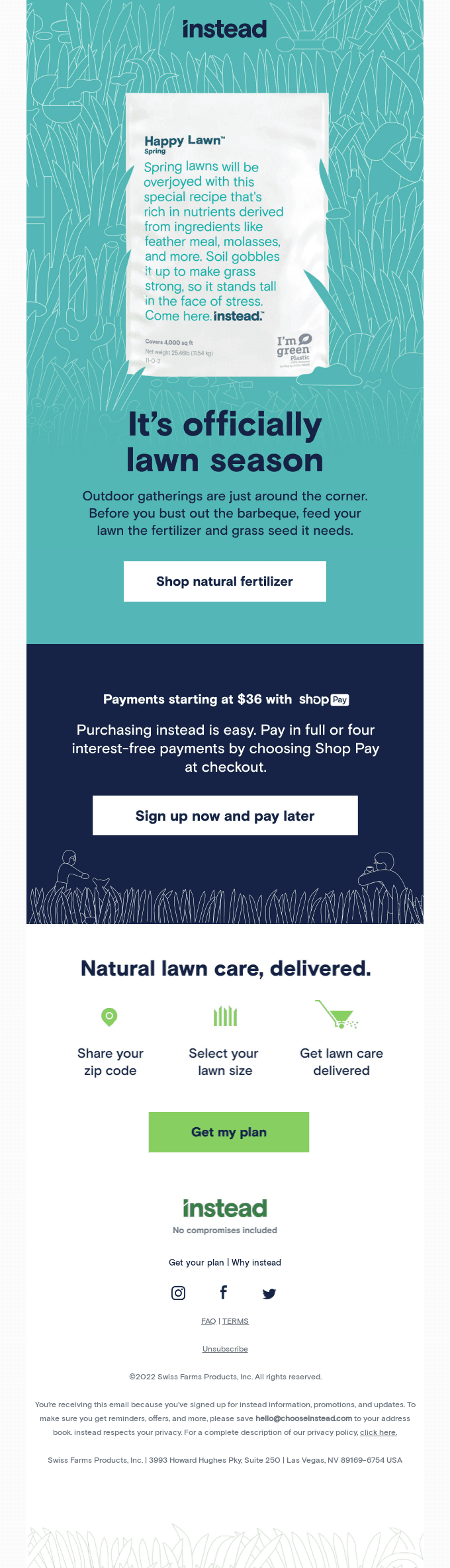 Lawn season is HERE!