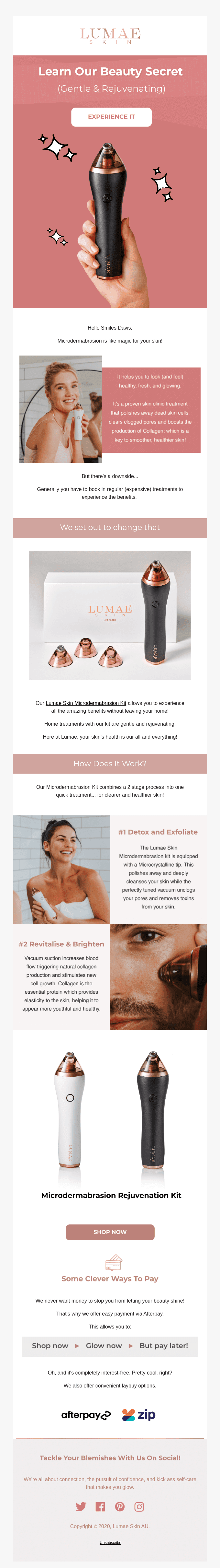 Learn our beauty secret! 🤫