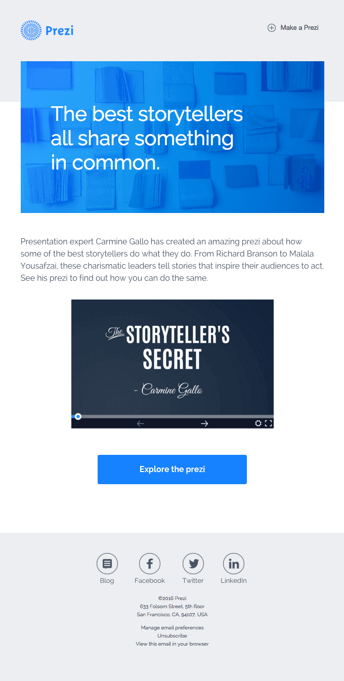 Learn the storyteller’s secret.