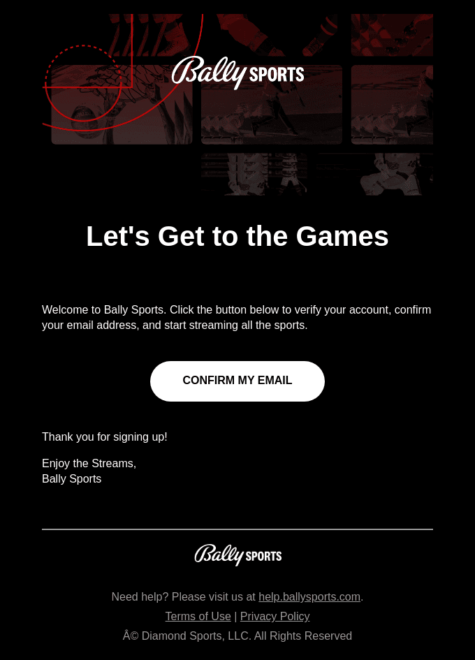 Welcome to Bally Sports