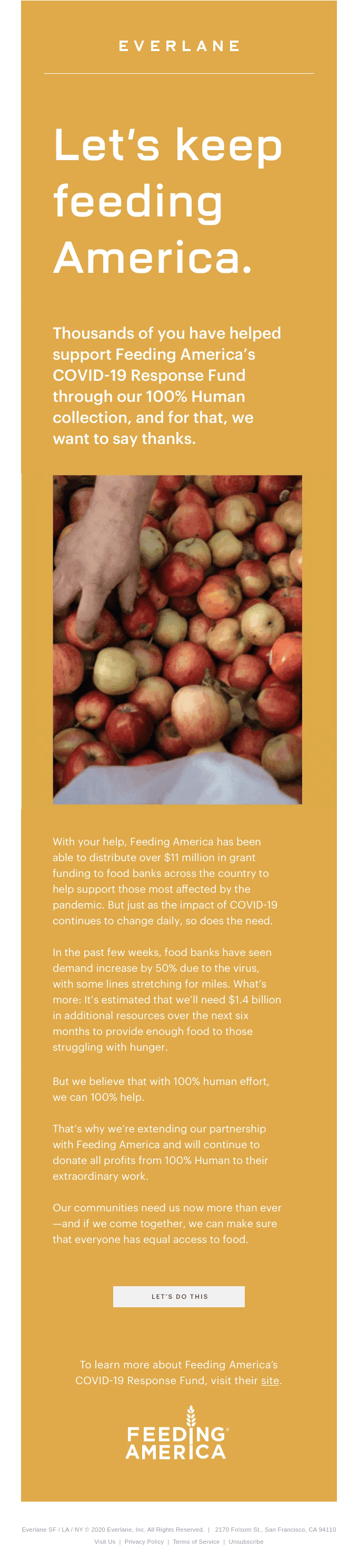 Let’s Keep Feeding America