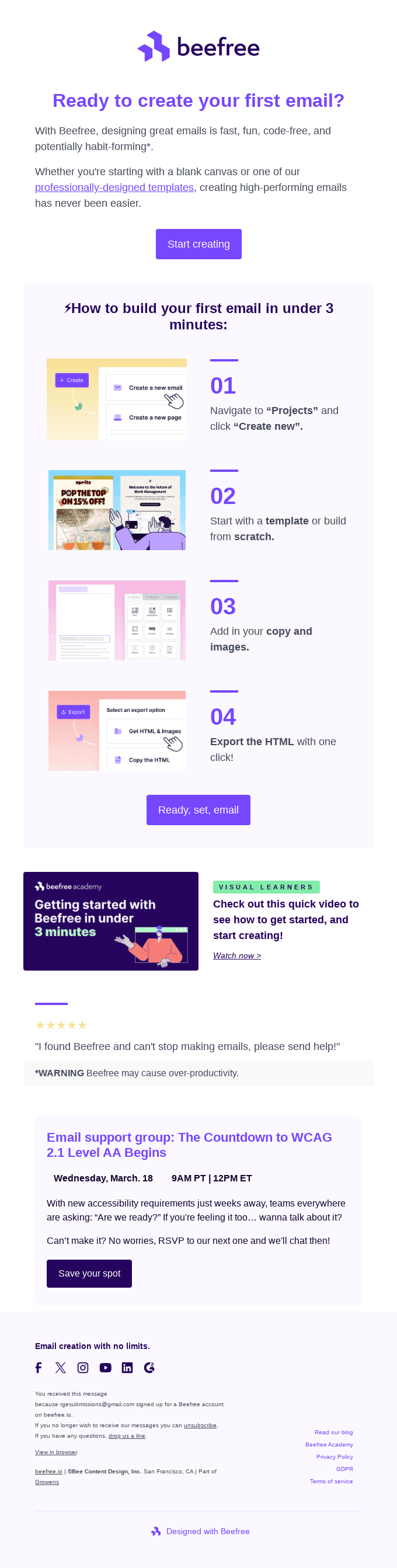 Let's start designing 🎨