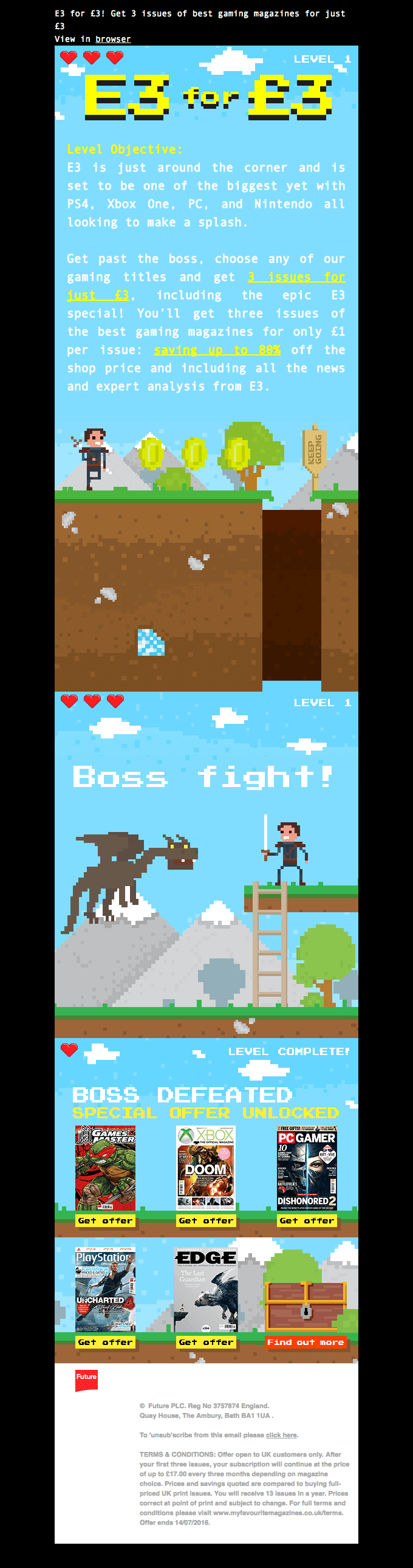 Level 1: Start Game!