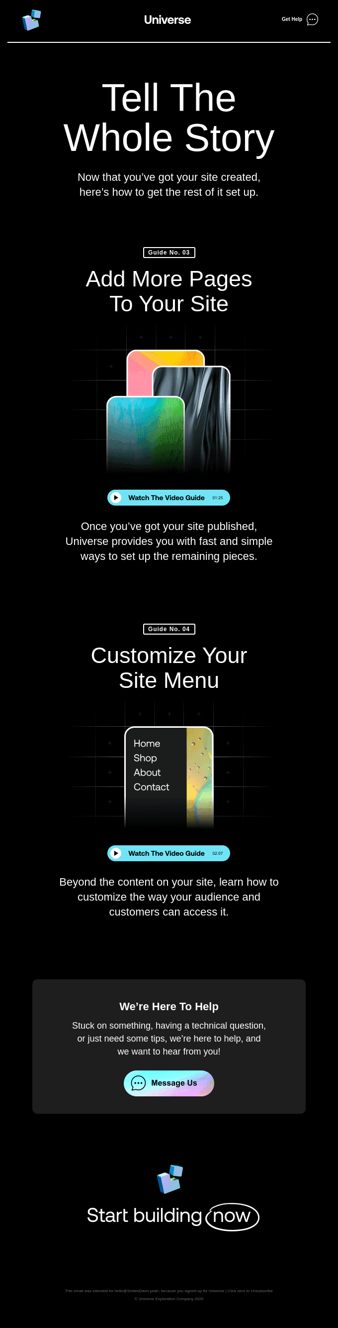 Level up your website