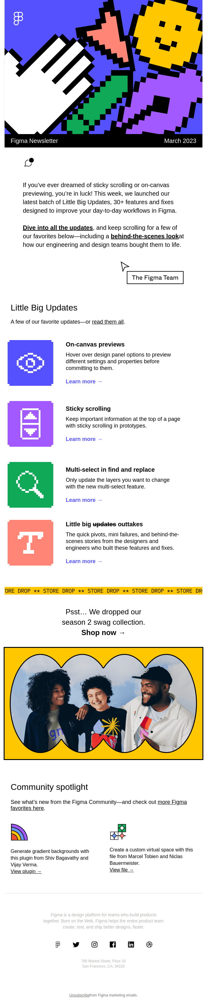 Little big updates