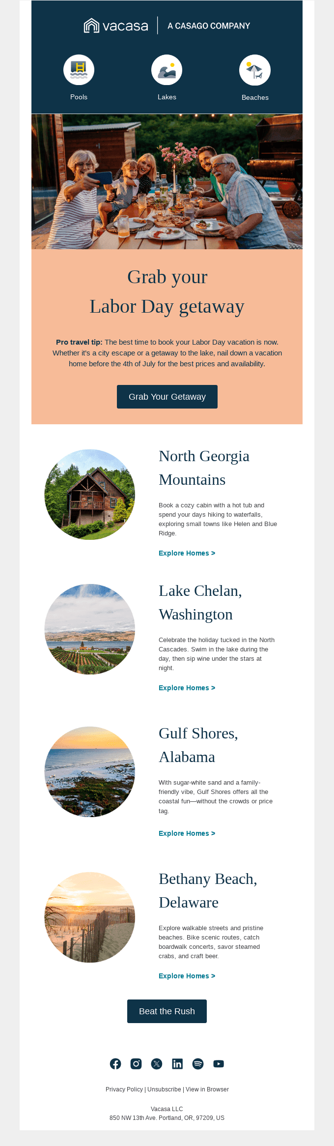 Lock in your Labor Day getaway