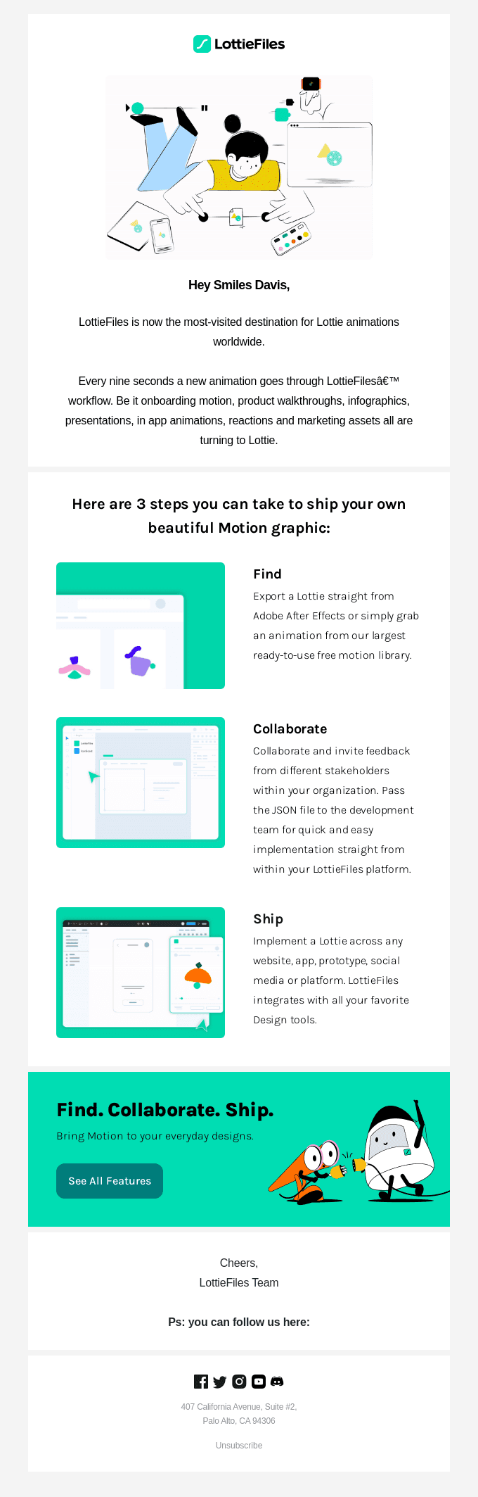LottieFiles in 3 simple steps