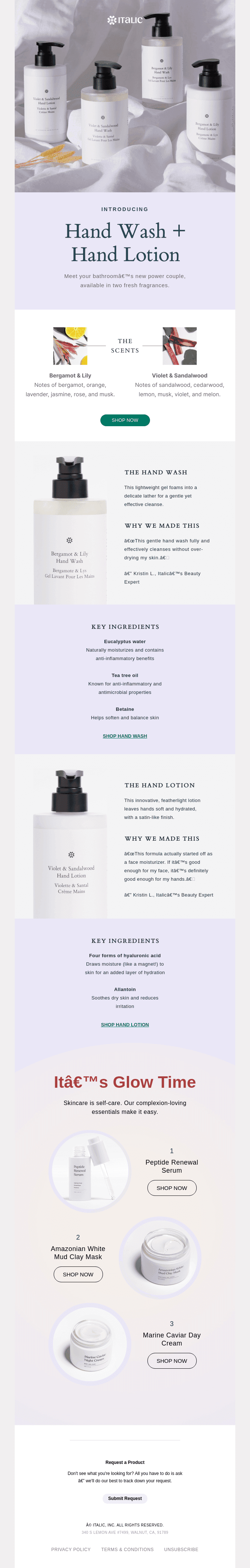 Luxurious hand care is here