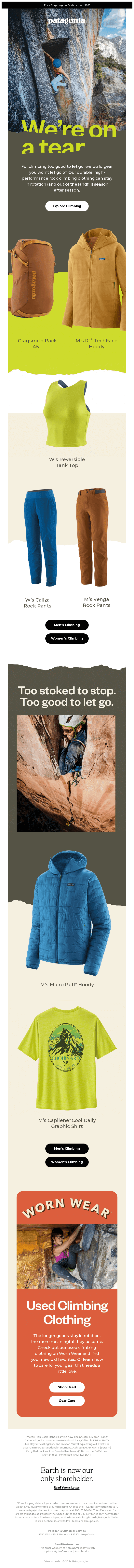 Made for climbing