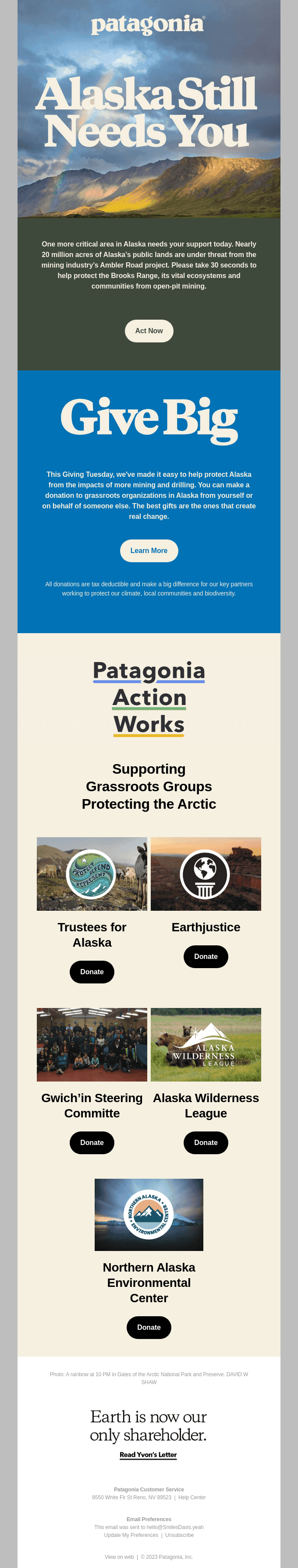 Make a difference in Alaska