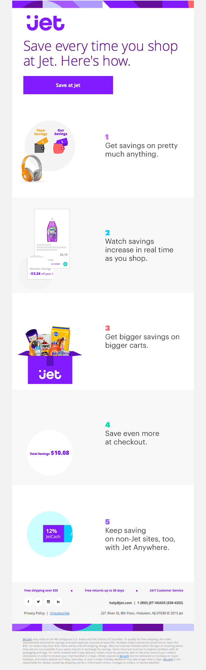 Master the art of saving at Jet
