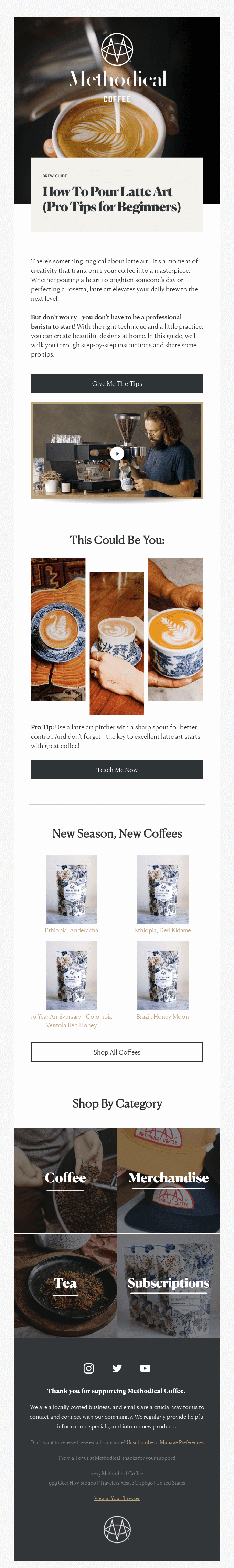 ☕️ Master the Craft of Latte Art
