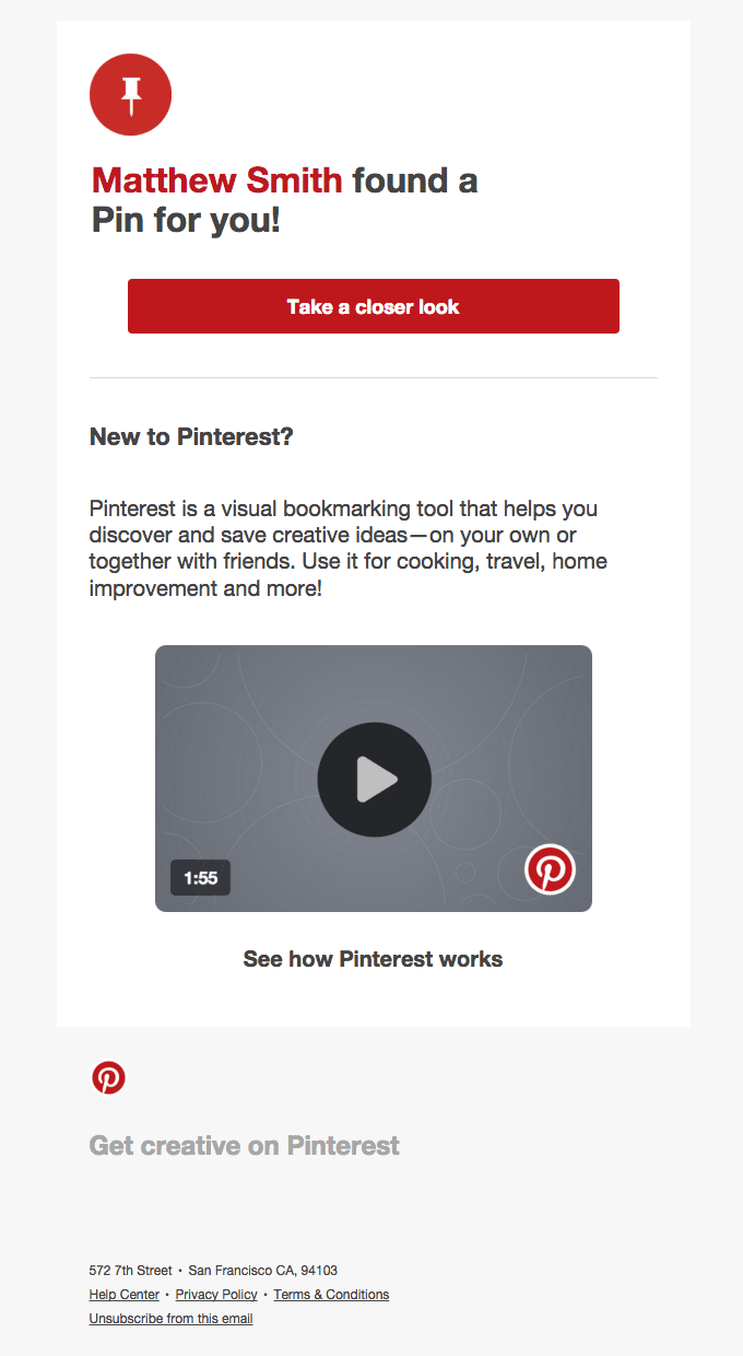 Matthew Smith sent you a Pin on Pinterest