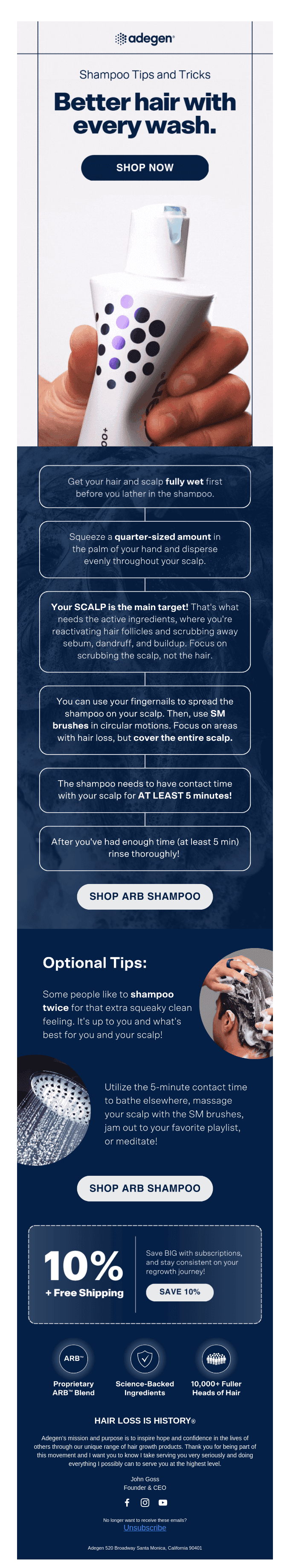Maximize Your Shampoo Routine 🚀