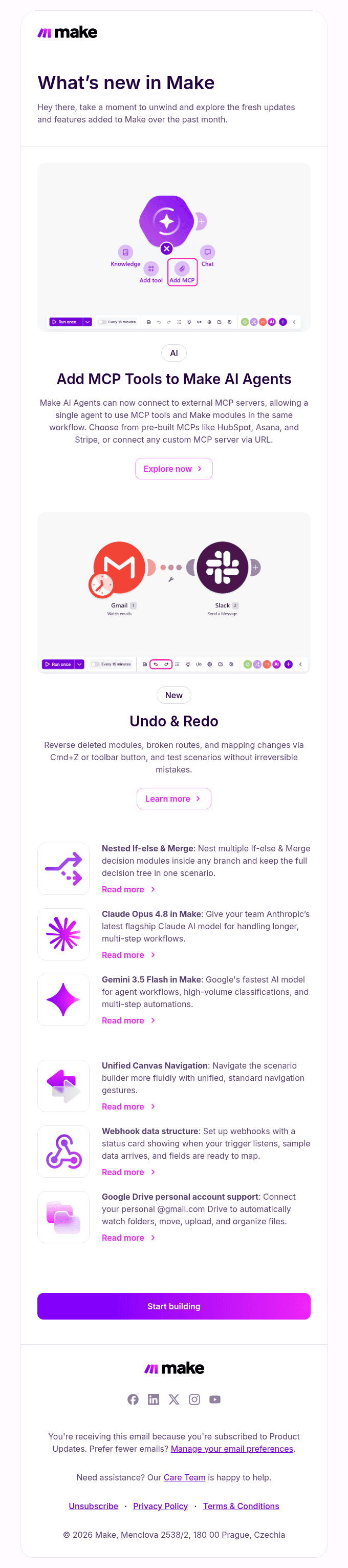 MCP Tools for AI Agents, Undo & Redo, Claude Opus 4.8, and more ⚡🤖