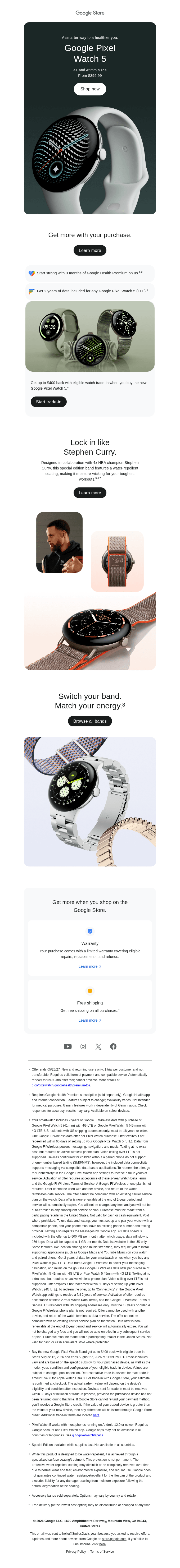 Meet the new Google Pixel Watch 5