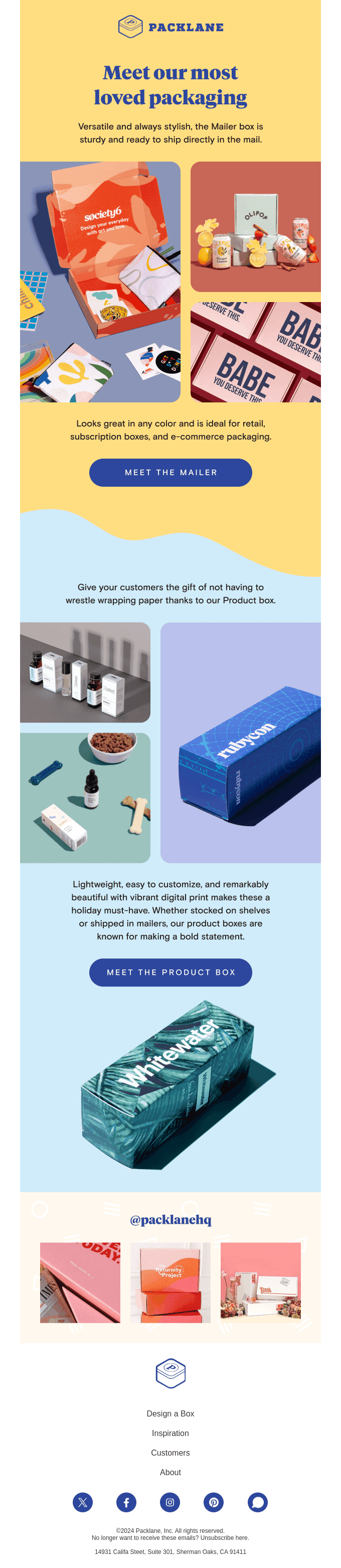 Meet our most loved packaging ❤️