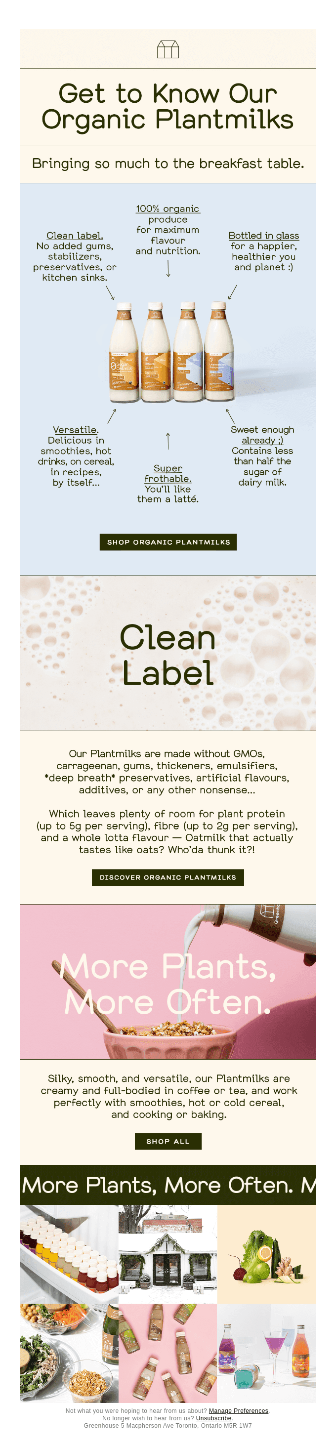 Meet Our Organic Plantmilks