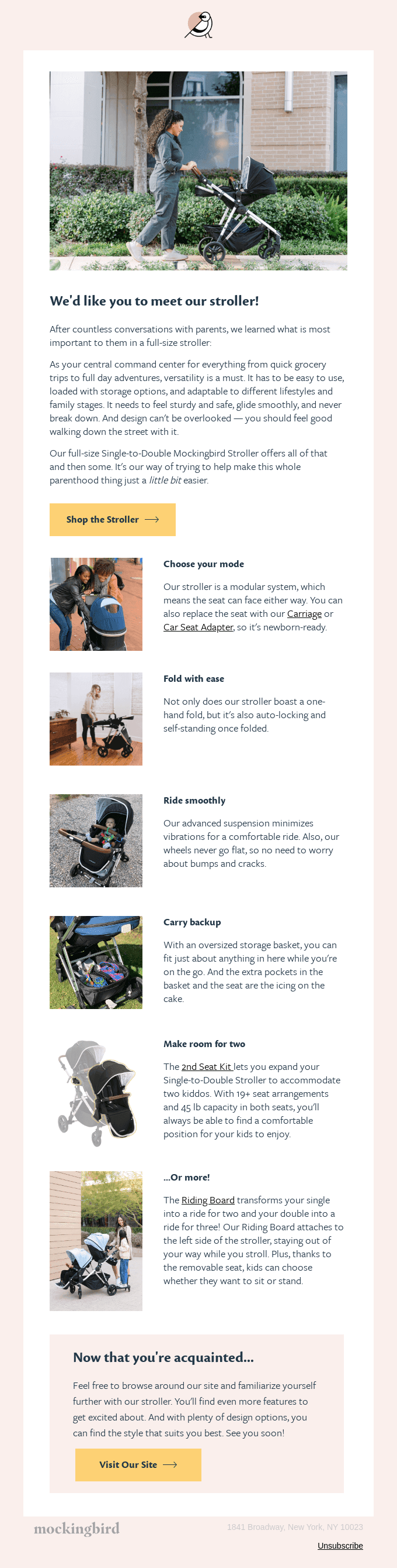 Meet our stroller!