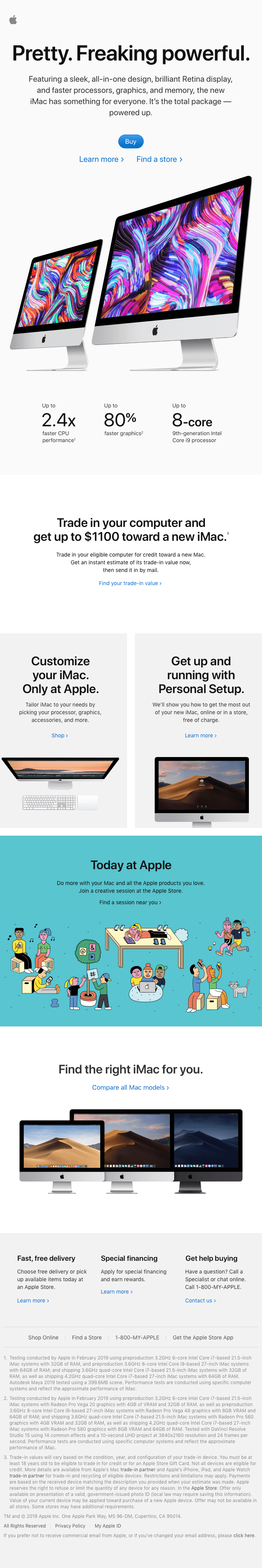 Meet the incredible new iMac.
