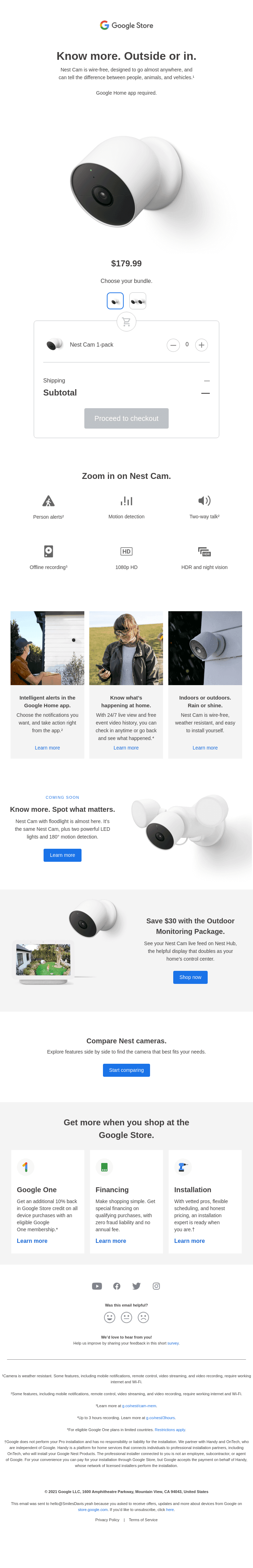 Meet the new Nest Cam