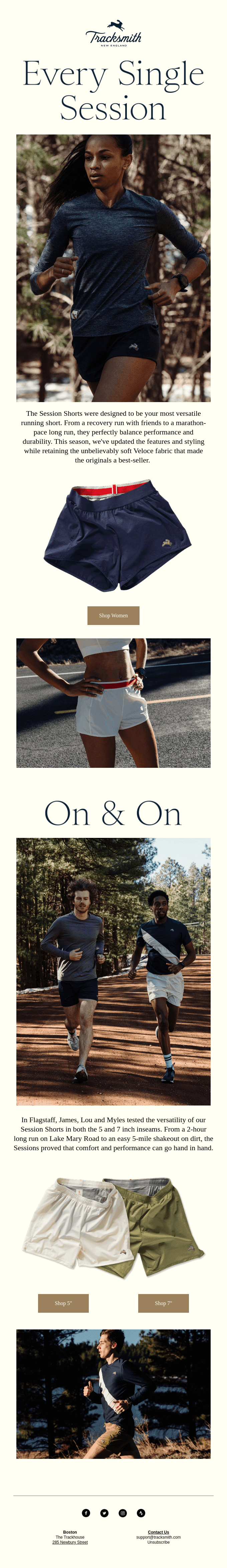 Meet The New Session Shorts