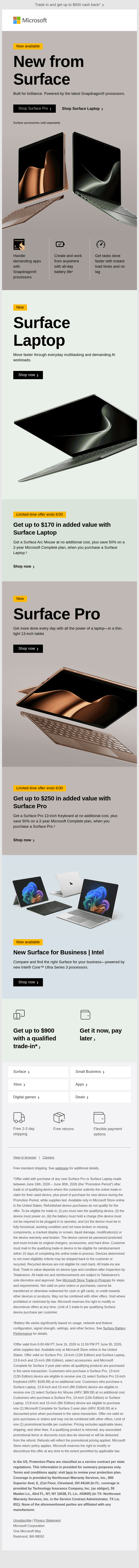Meet the new Surface lineup—with limited-time offers