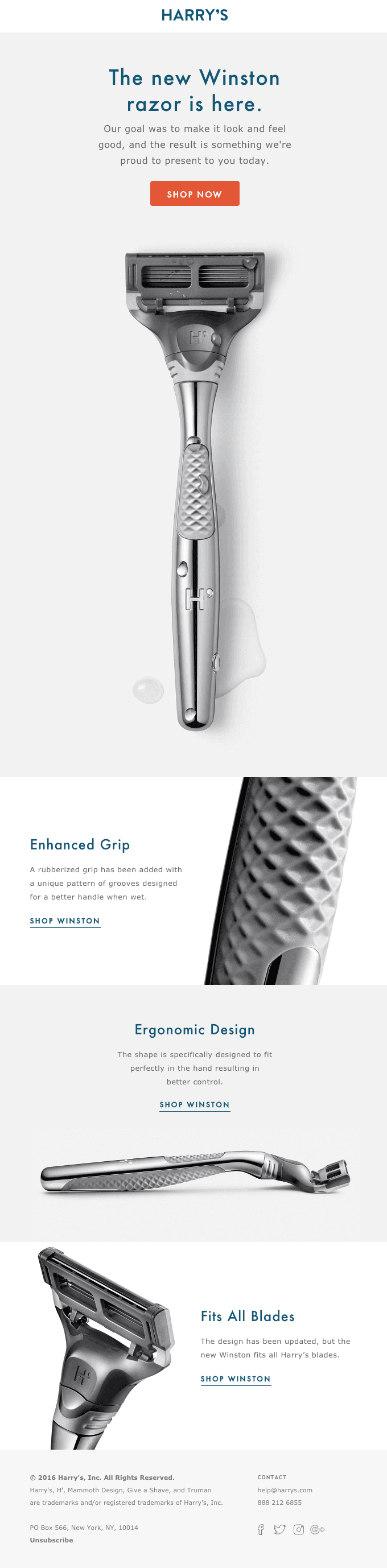 Meet the new Winston Razor
