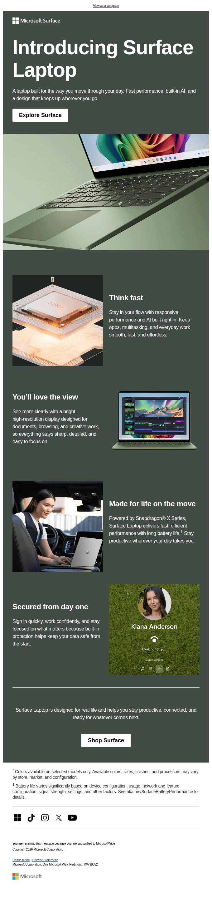 Meet the next Surface Laptop