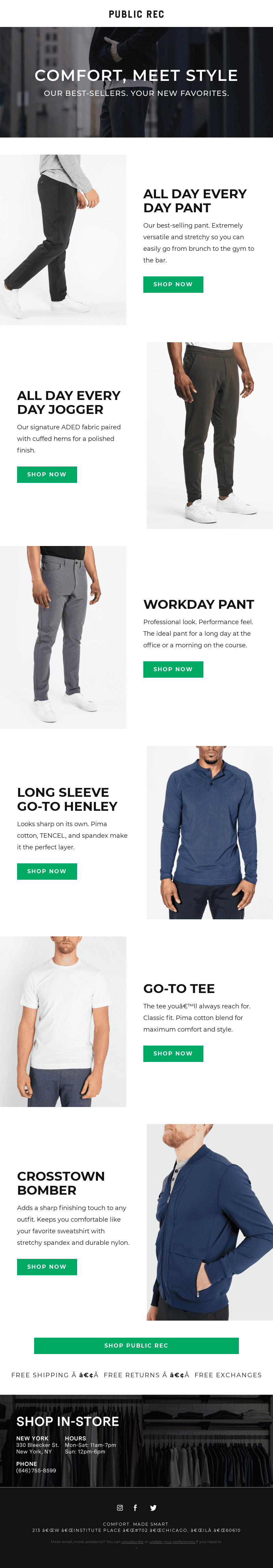 Meet Your New Go-To's