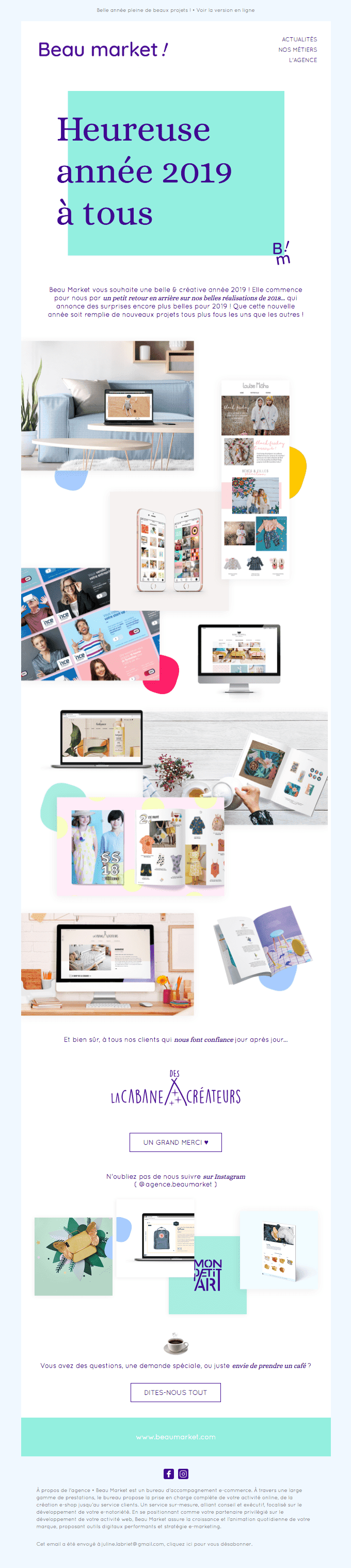 🎉 Meilleurs vœux ! by Beau Market