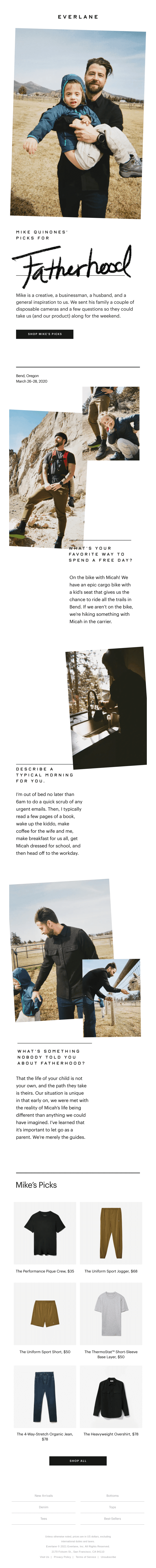 Mike’s Picks For Fatherhood
