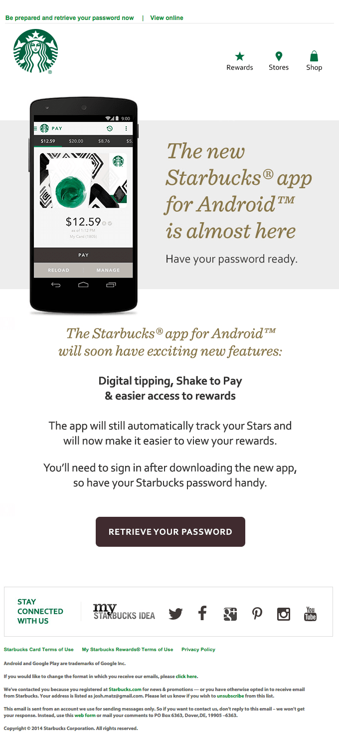 Our mobile app gets a refresh. See what’s new.