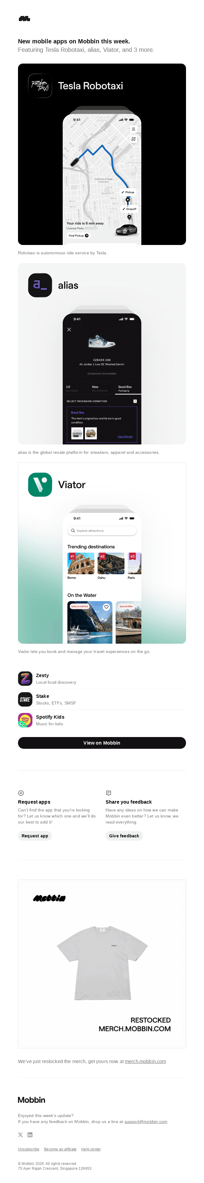 Monday Mobile Drop
