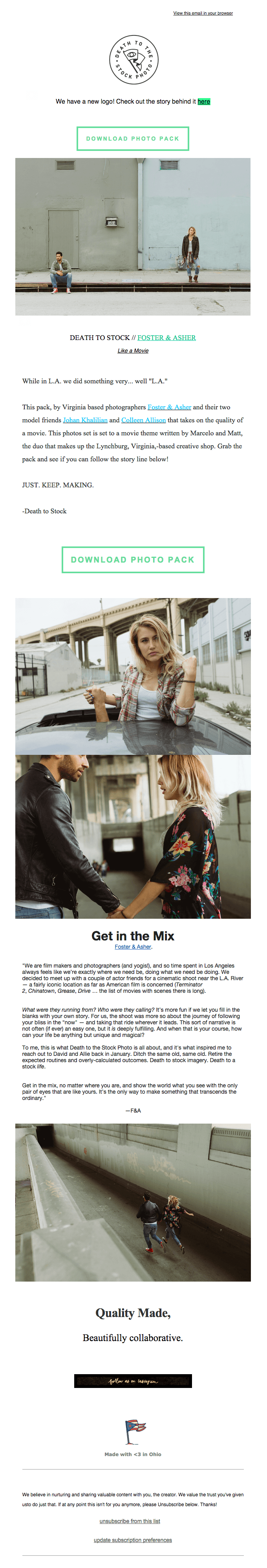 Monthly High-Res Photos – Like a movie