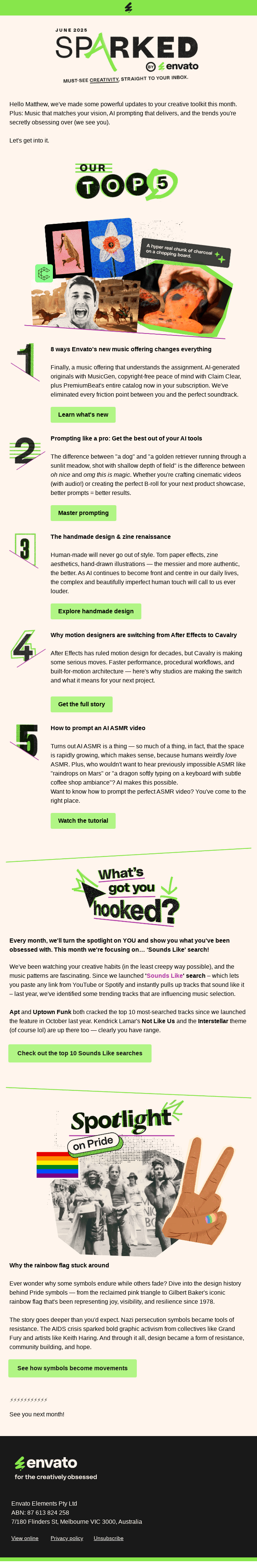 ⚡ Sparked: Vol 4 ⚡ Music tools that get it, AI that listens, and your secret obsessions