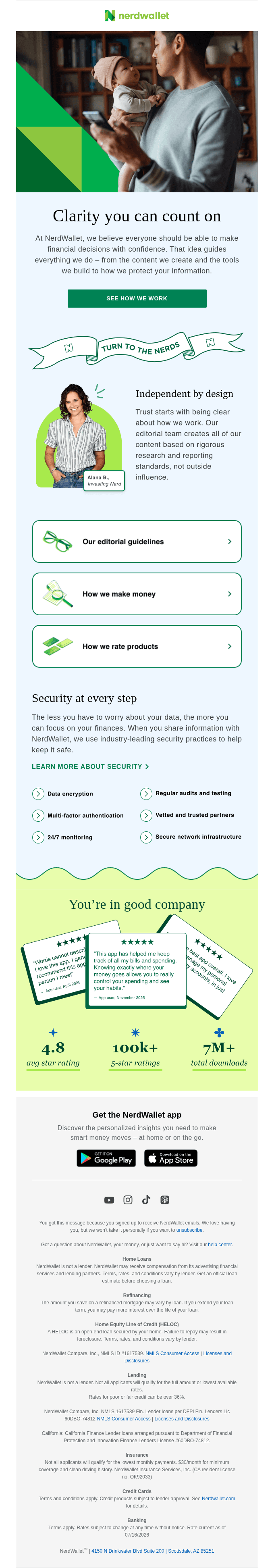 Why people trust NerdWallet 🔎