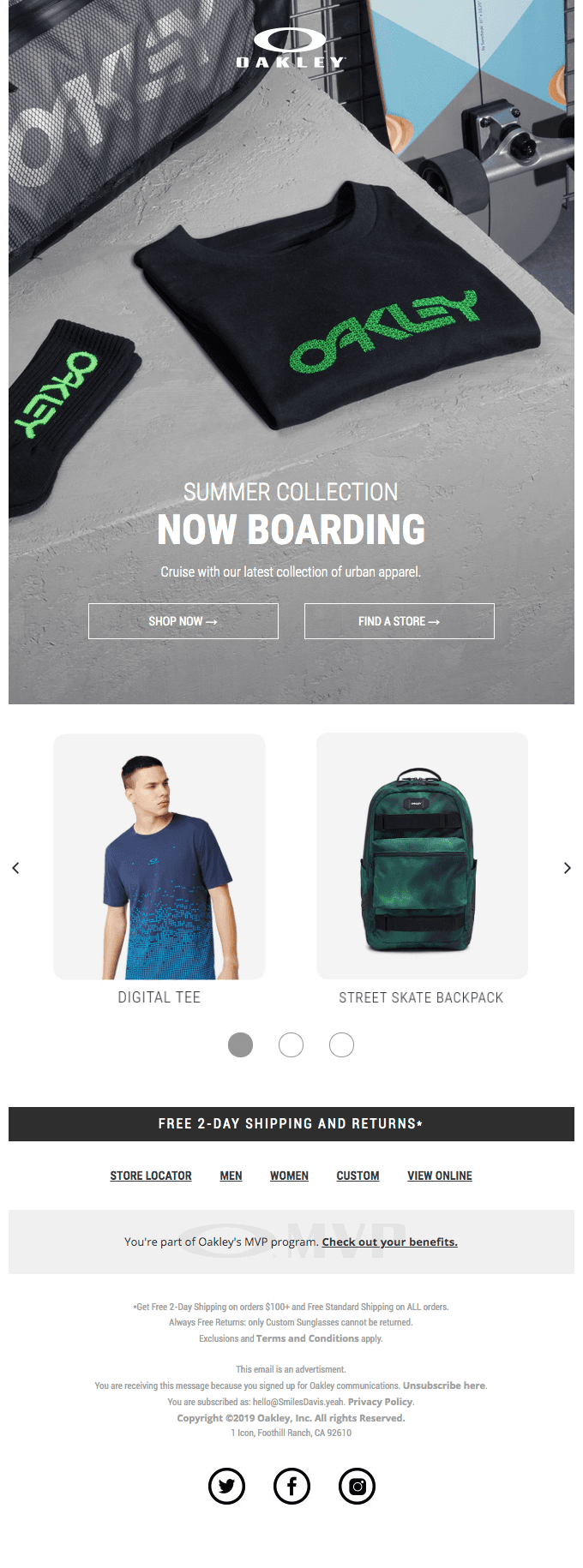 New Arrivals, Now Landing