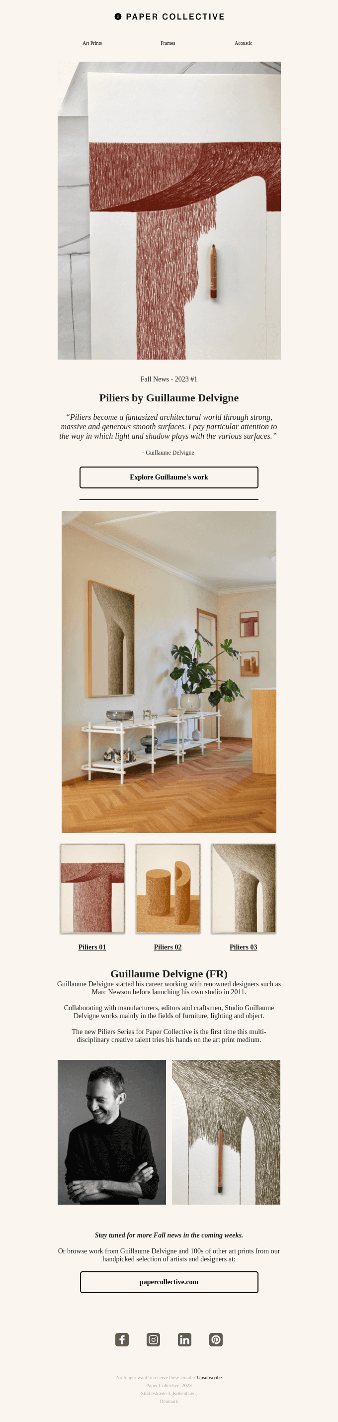 New Artist: Guillaume Delvigne