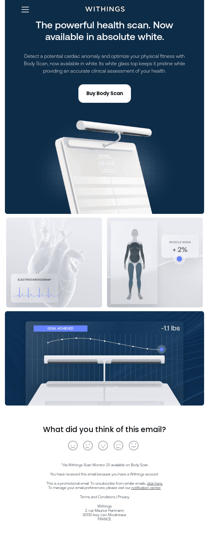 NEW | Body Scan in white