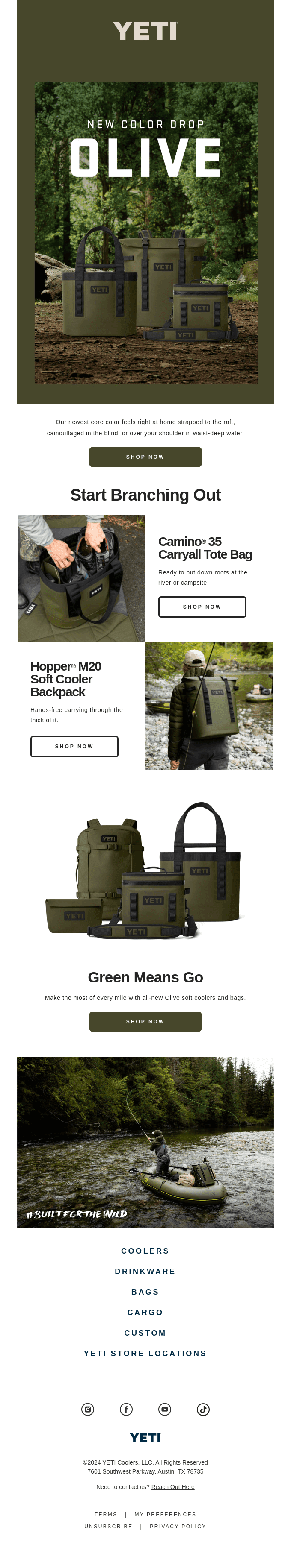 New Color Drop: Olive