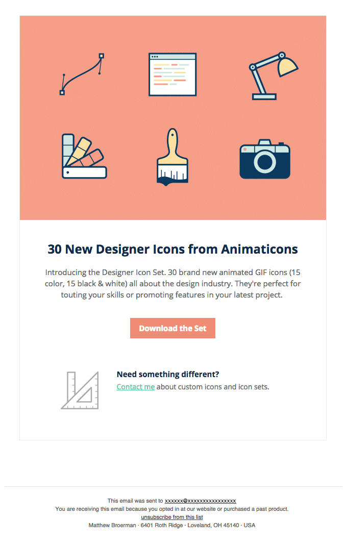 New Designer Icon Set