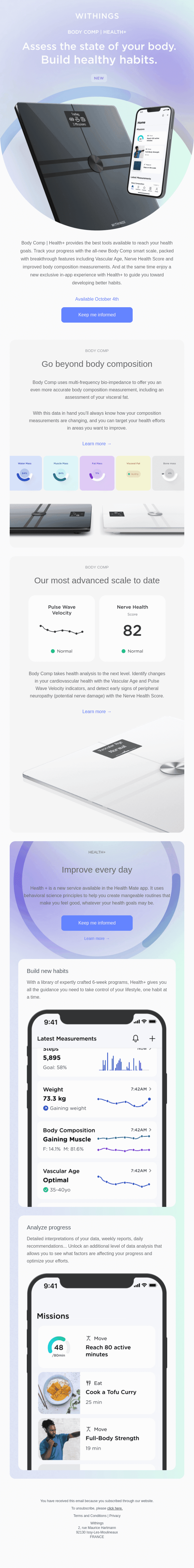 🔔 New: Discover Body Comp | Health+
