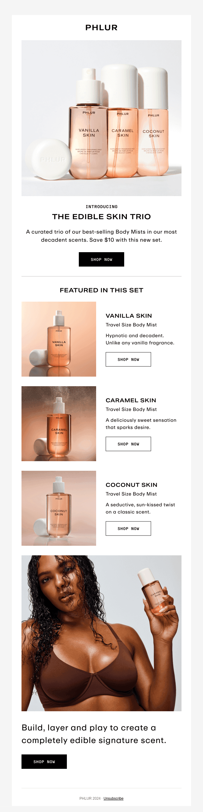 NEW Edible Skin Trio