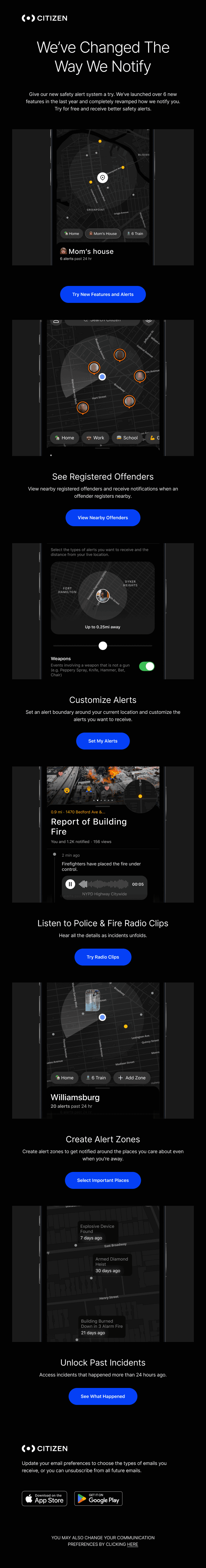New, Improved Alert System