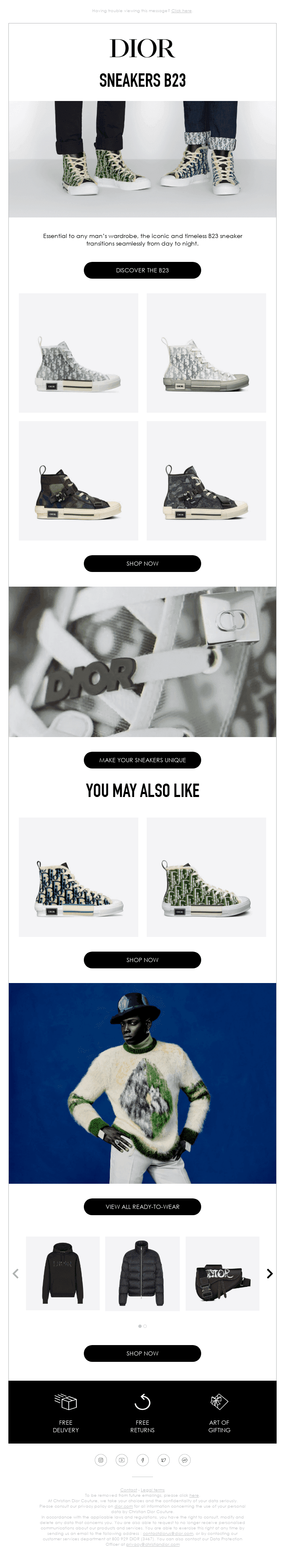 New in: B23 Sneakers
