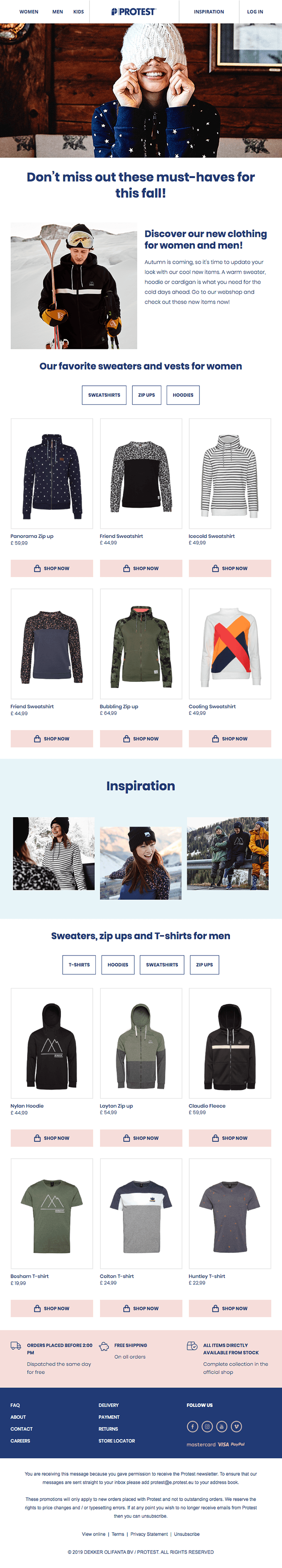 NEW IN! Cool items for fall